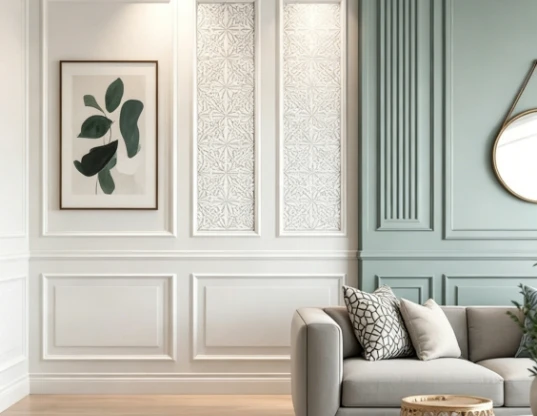 Paneles de pared de sal&oacute;n