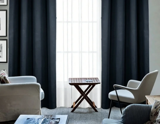 Juego de cortinas para habitaci&oacute;n de invitados